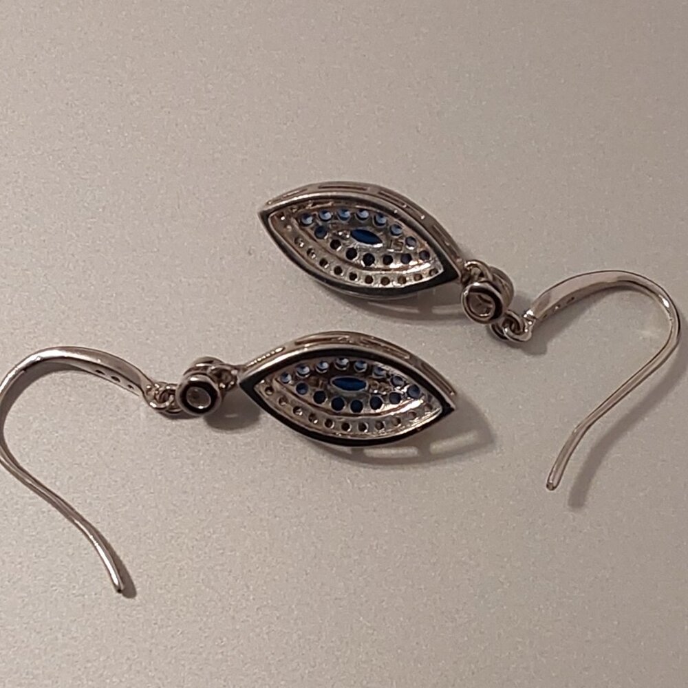 ROSS SIMONS JEWELRY 2015 EVIL EYE EARRINGS NEW CONDITION - Picture 6 of 10